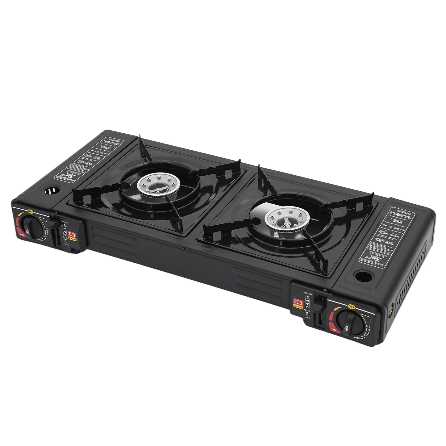 2 Burners Gas Stove & Carrying Case
