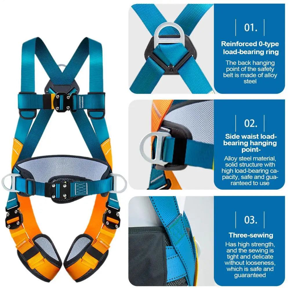 Five-Point Rappelling & Climbing Harness