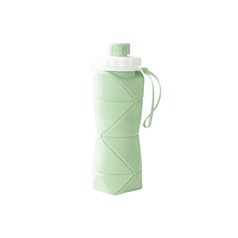 Drinking Bottles 600ml Folding Reusable