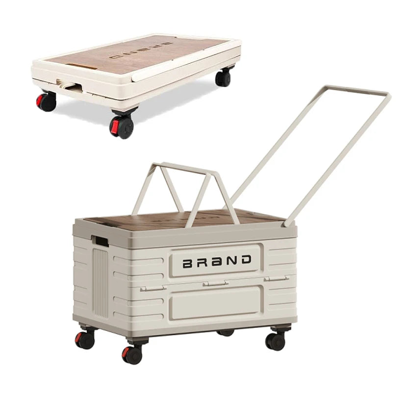 Multi-Function Heavy-Duty Foldable Storage Cart