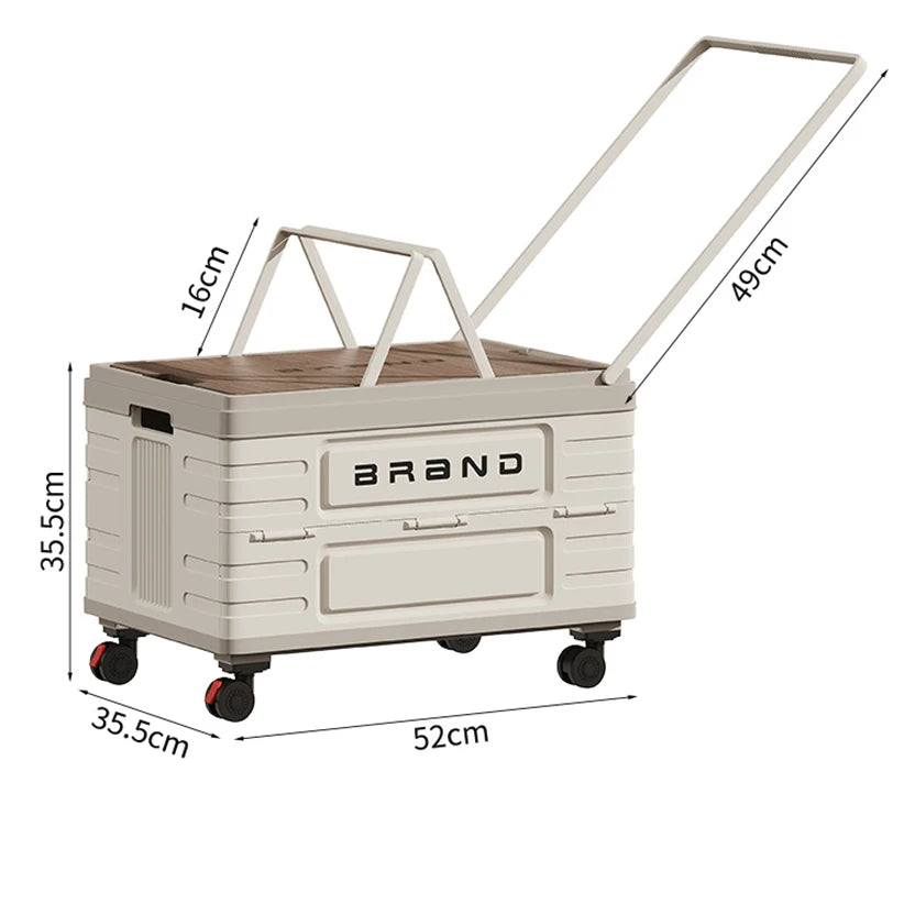 Multi-Function Heavy-Duty Foldable Storage Cart