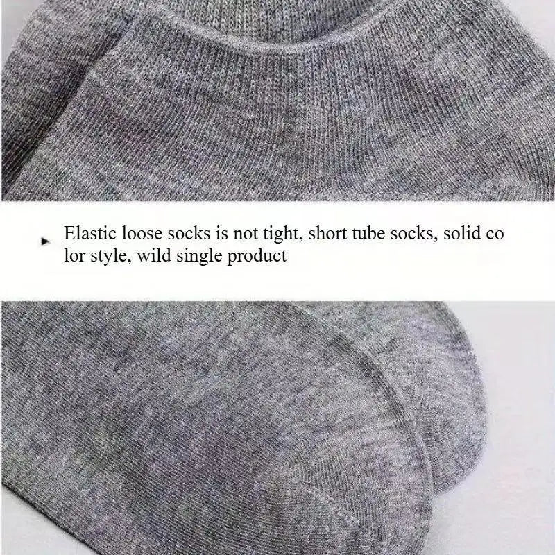 40 Pairs of Simple Black, White, and Gray Socks,