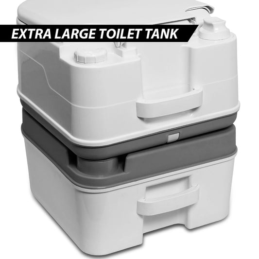 Camping Potty with Tissue Storage