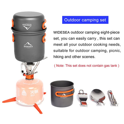 Camping Cookware & Burner Set