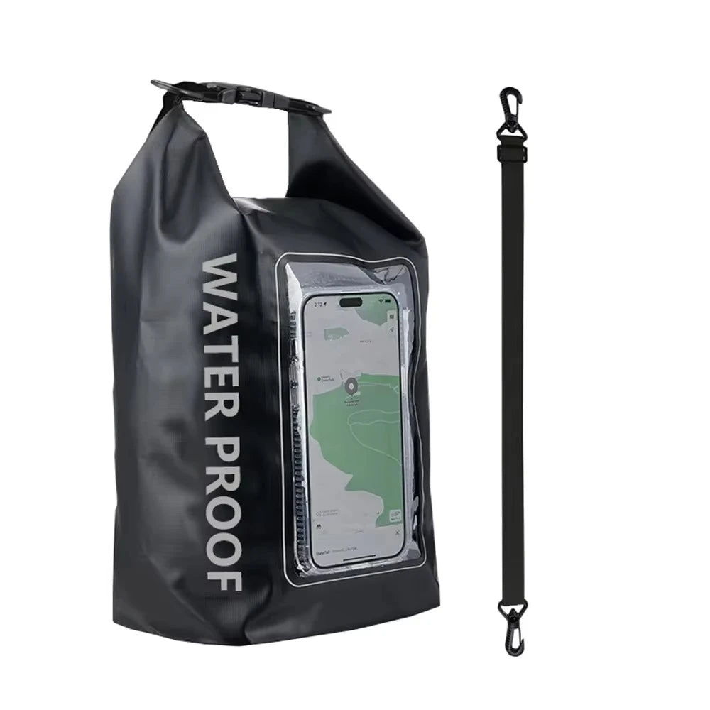 Dry Bag with Shoulder Strap & Phone Touch