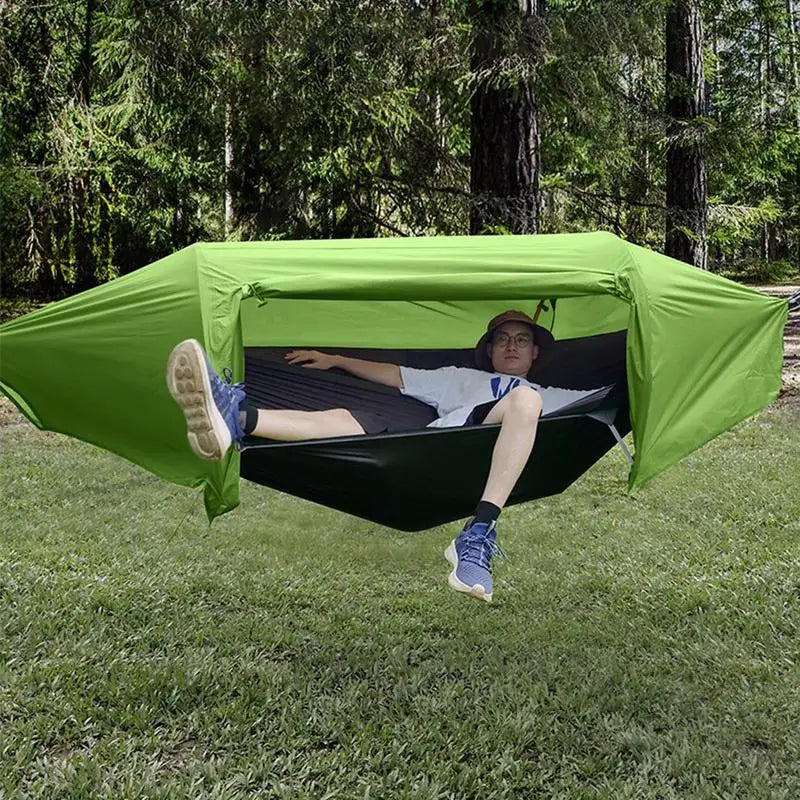 2 Person Hammock with Bug Net and Tent Tarp Kit