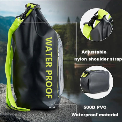 Dry Bag with Shoulder Strap & Phone Touch