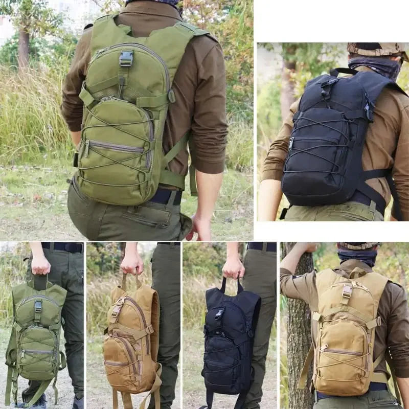 15L Molle Tactical Hydration Backpack