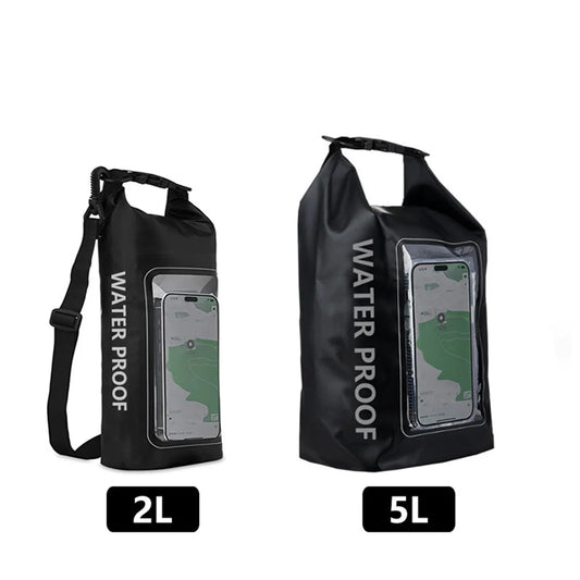 Dry Bag with Shoulder Strap & Phone Touch
