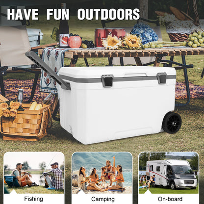 70L Outdoor Insulated Plastic Cooler