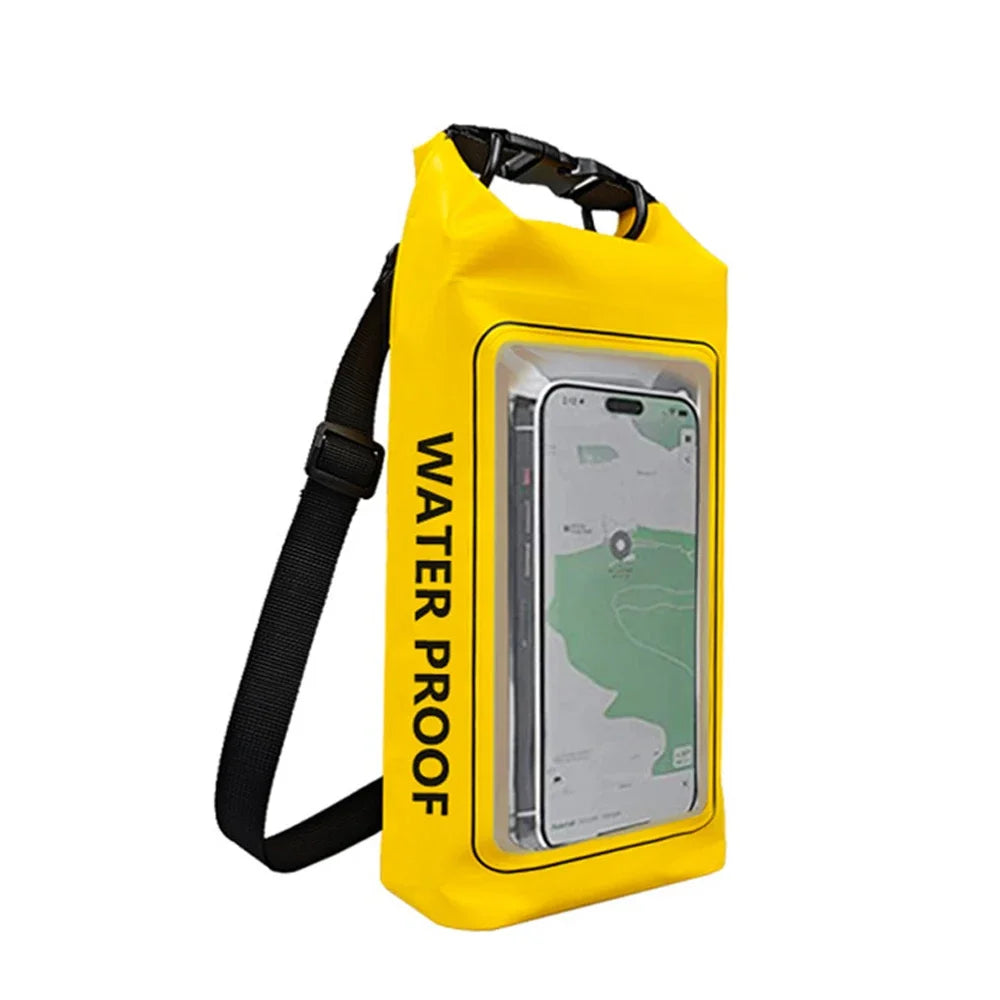 Dry Bag with Shoulder Strap & Phone Touch
