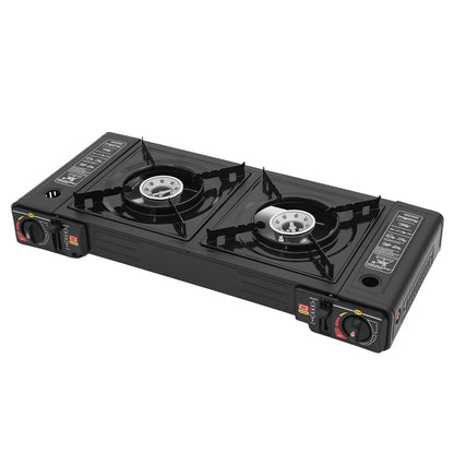2 Burners Gas Stove & Carrying Case