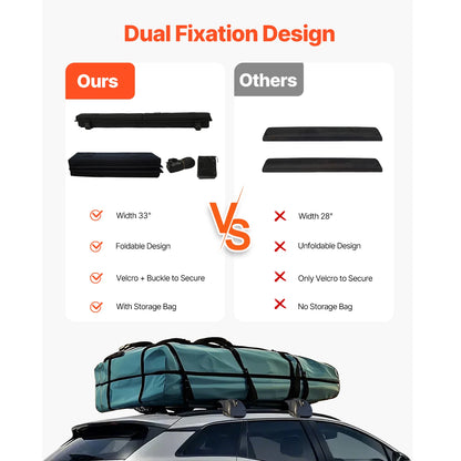 Universal Roof Rack Pads 30-inch