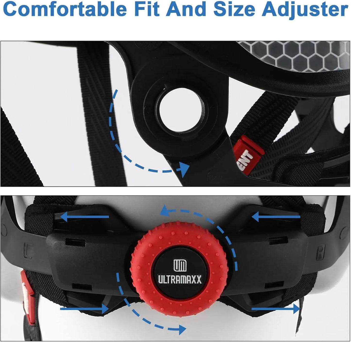 Lightweight Vented Safety Helmet with Visor