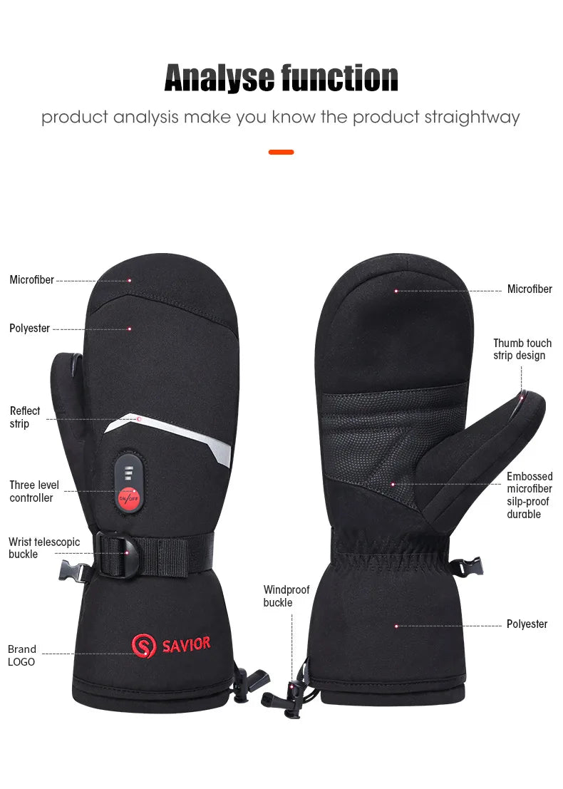 Thermal Winter Electric Heating Gloves