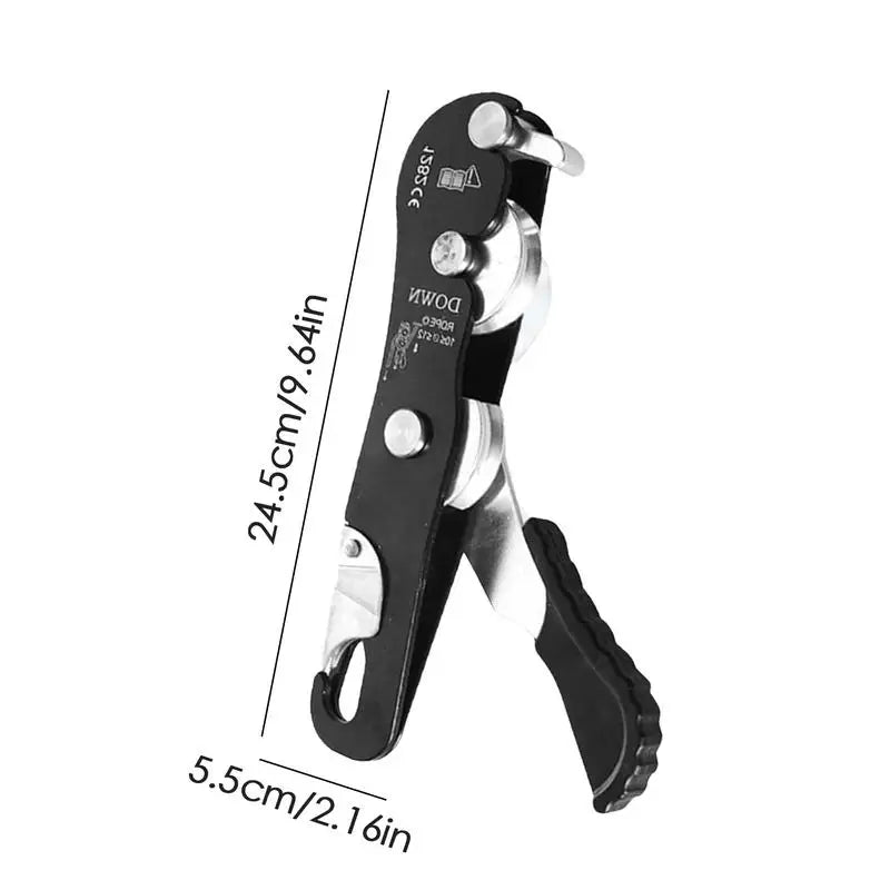 Climbing Belay Self-Locking Rope Rescue Device