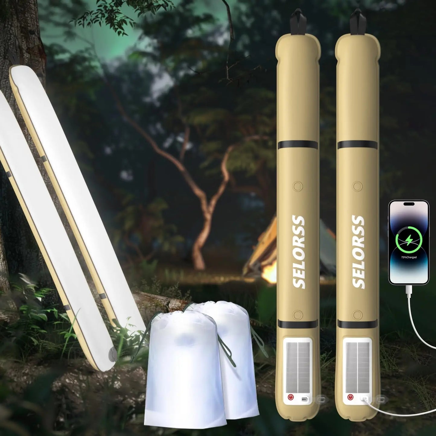 Solar Folding Camping Light