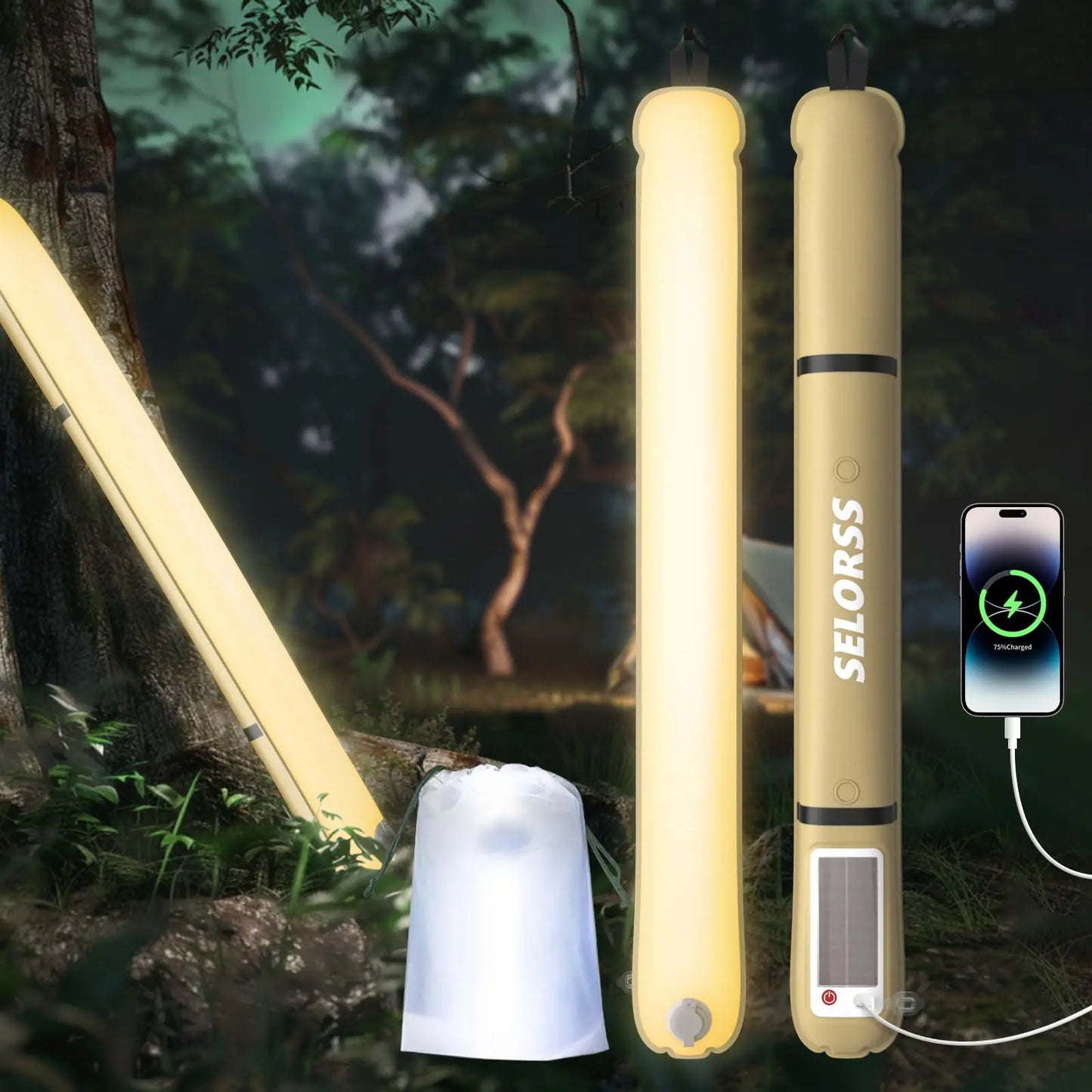 Solar Folding Camping Light