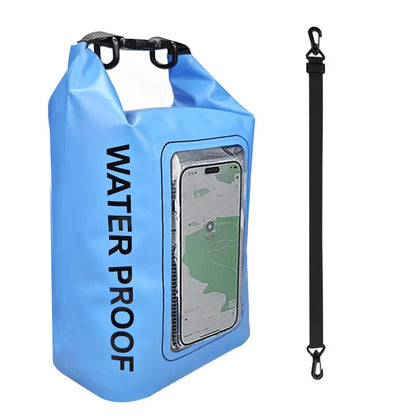 Dry Bag with Shoulder Strap & Phone Touch