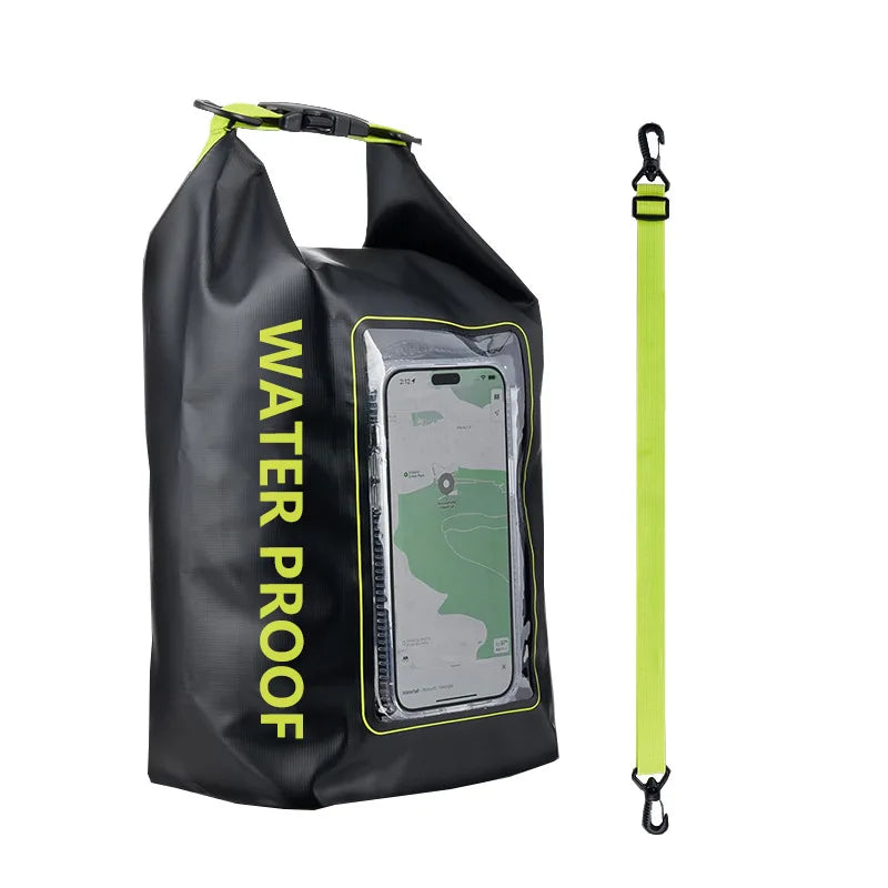 Dry Bag with Shoulder Strap & Phone Touch