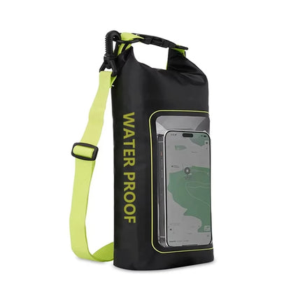 Dry Bag with Shoulder Strap & Phone Touch
