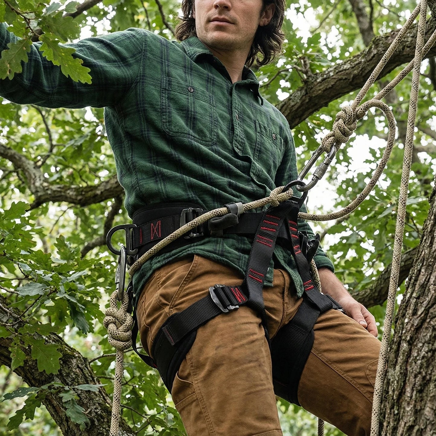 Rock Climbing Adjustable Half Body Harnesses