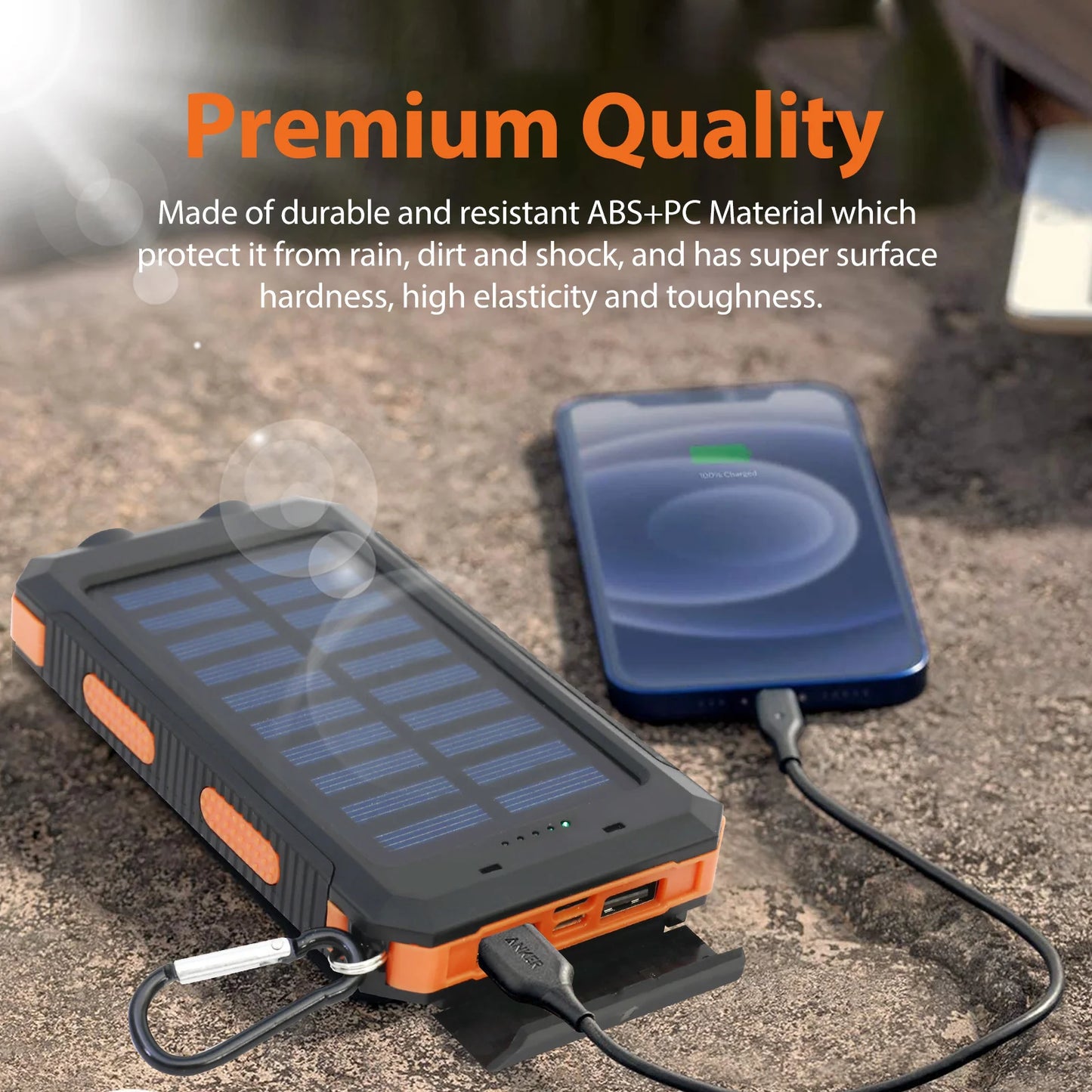 Cell Phone Portable Solar Power Bank