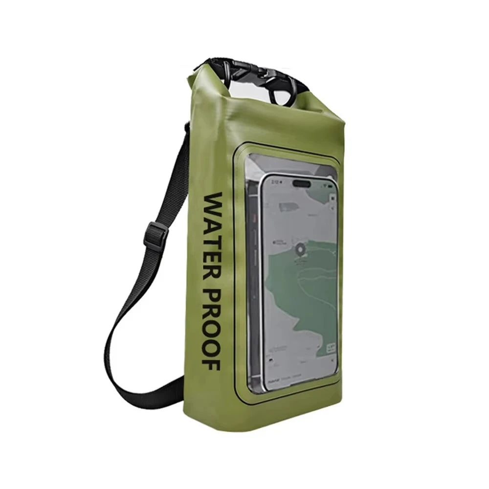 Dry Bag with Shoulder Strap & Phone Touch