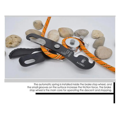 Climbing Belay Self-Locking Rope Rescue Device