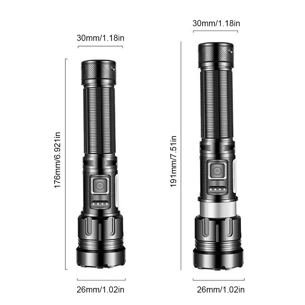 Outdoor Flashlight 800LM COB LED
