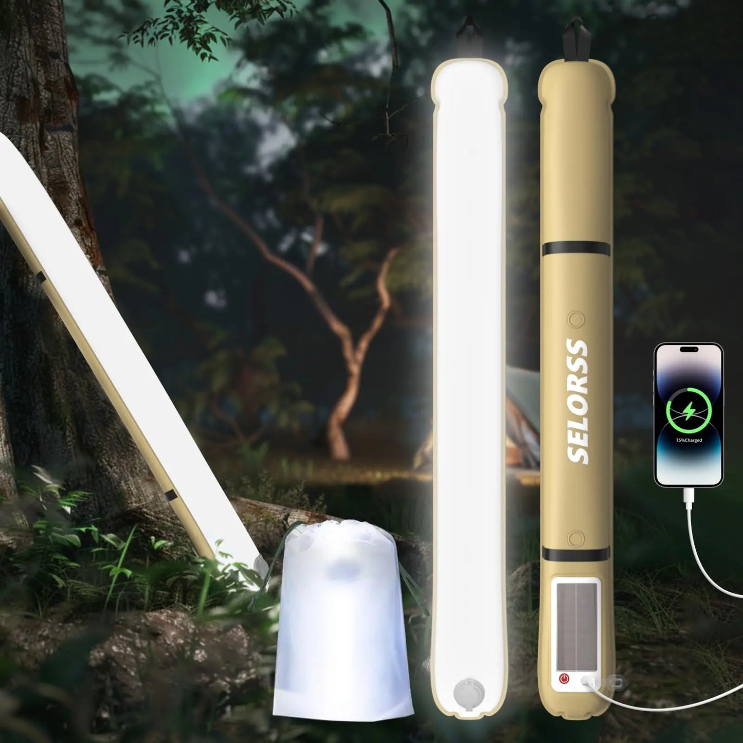 Solar Folding Camping Light