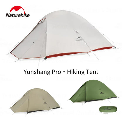 Pro Trekking Tent 20D Nylon with Floor Mat