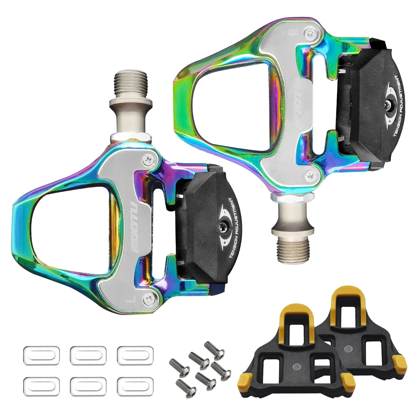 Clip-On Pedals with Sealed Bearings