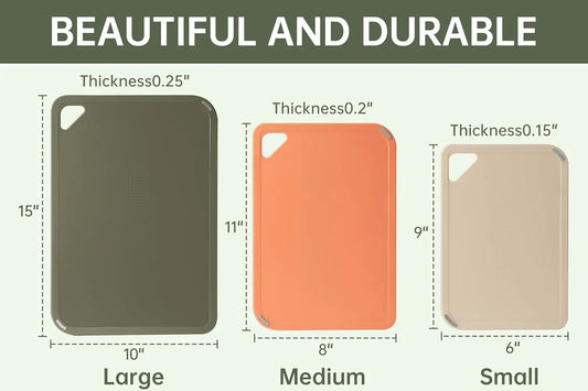 3-Piece Cutting Board Set