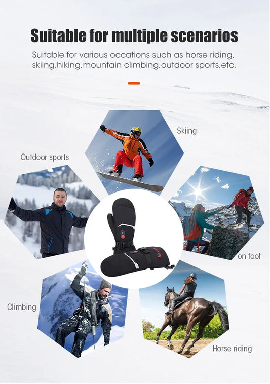 Thermal Winter Electric Heating Gloves