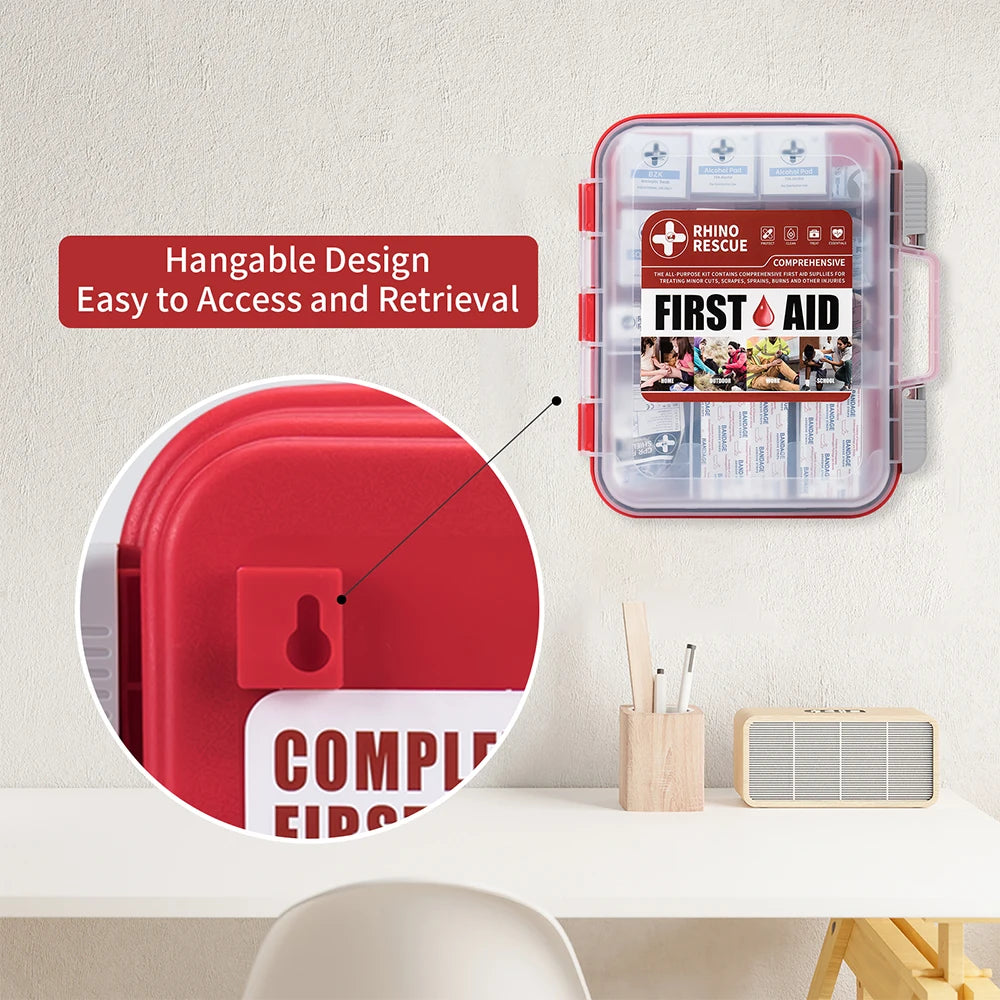 OSHA First Aid Kit, 350 Pieces