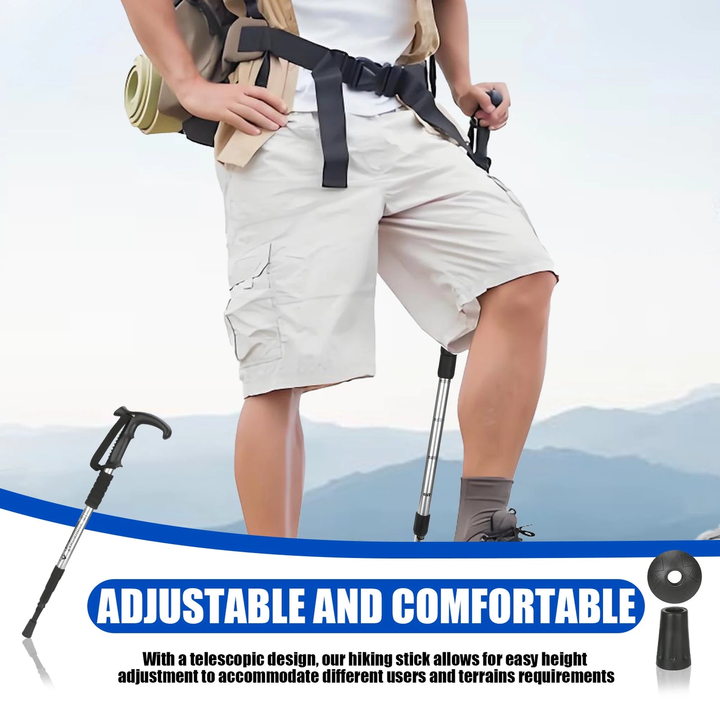 Telescopic Hiking Poles
