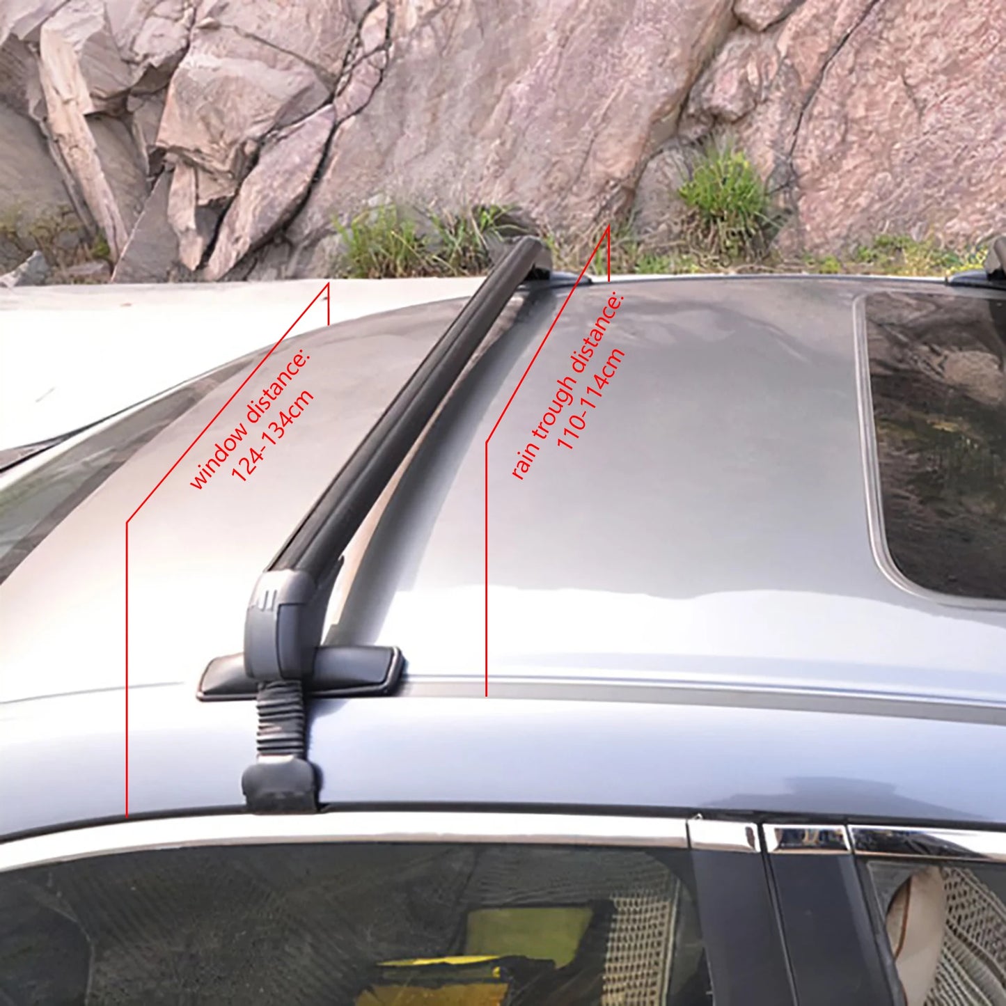 Universal Roof Bars with Locks