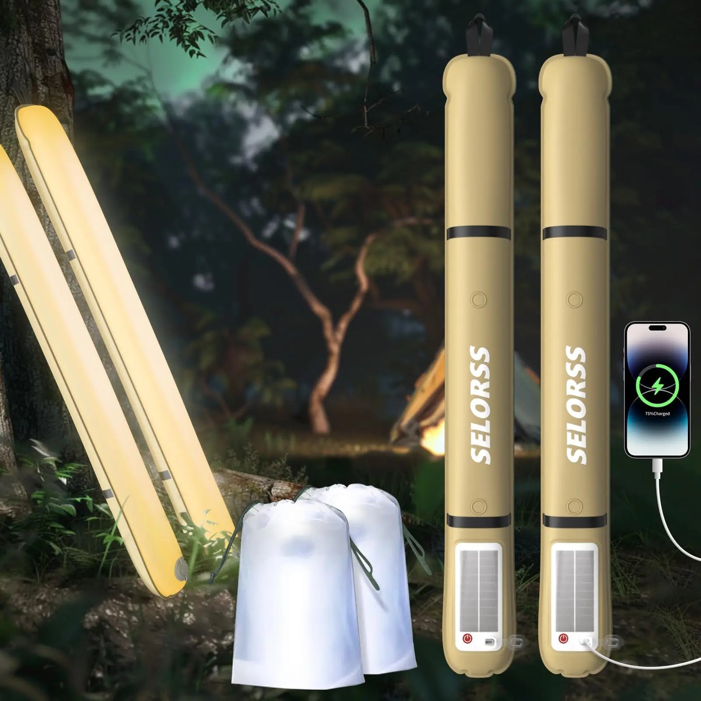 Solar Folding Camping Light