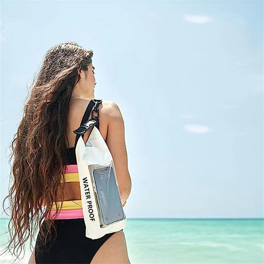 Dry Bag with Shoulder Strap & Phone Touch