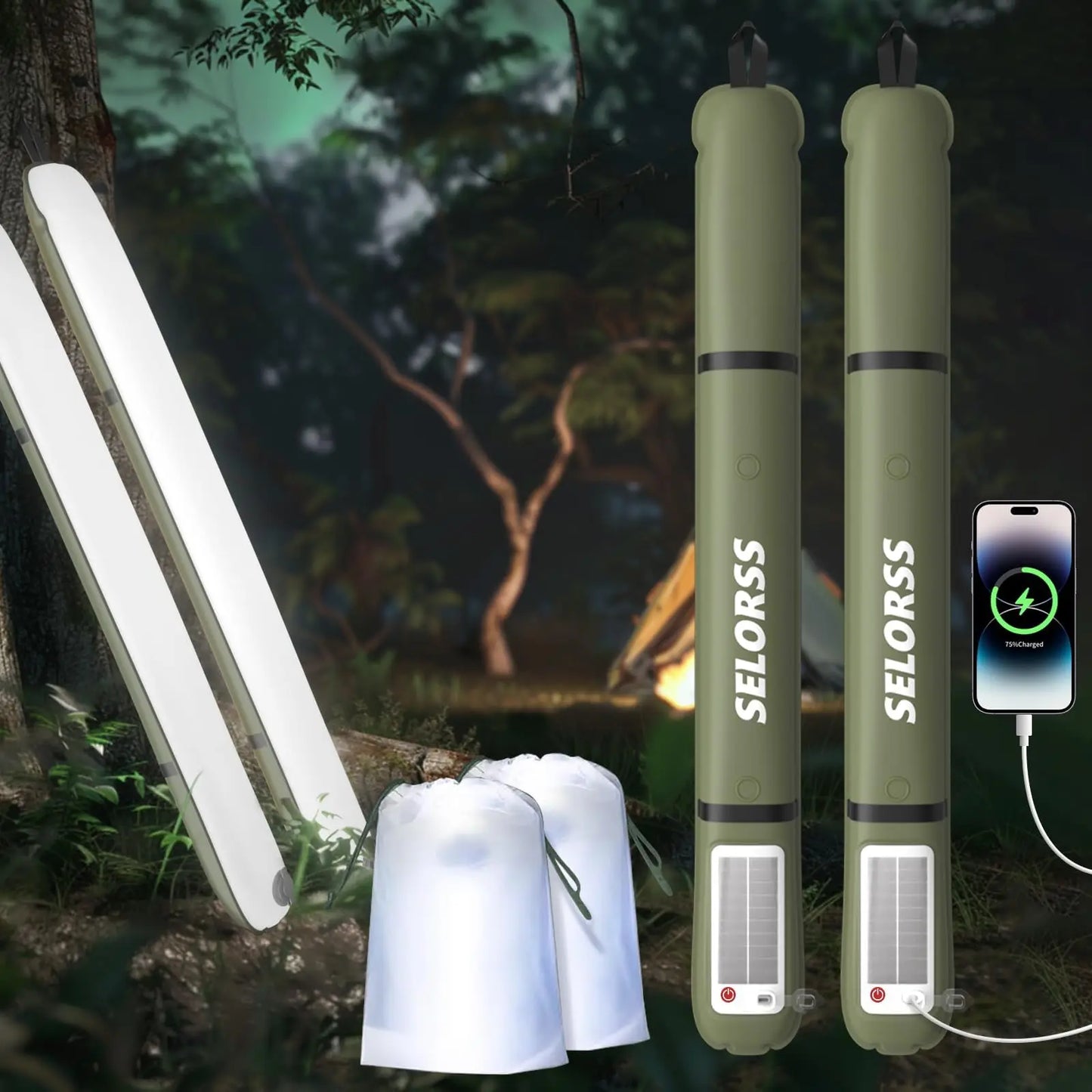 Solar Folding Camping Light