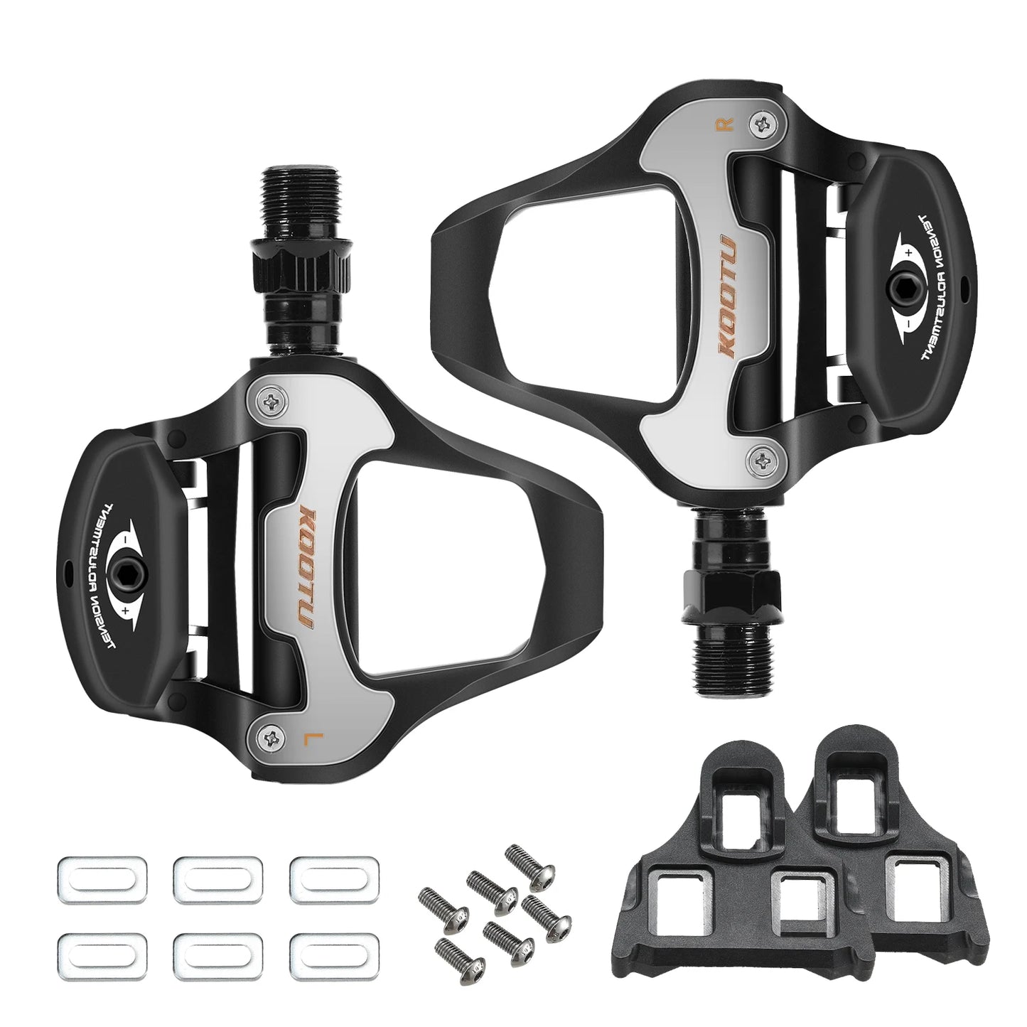Clip-On Pedals with Sealed Bearings