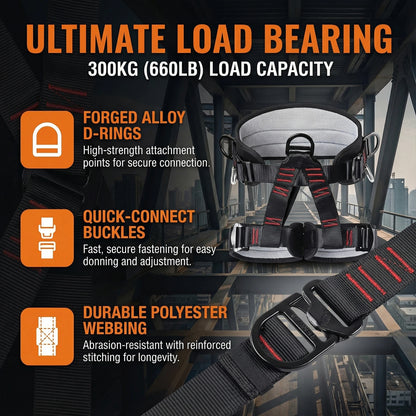Rock Climbing Adjustable Half Body Harnesses
