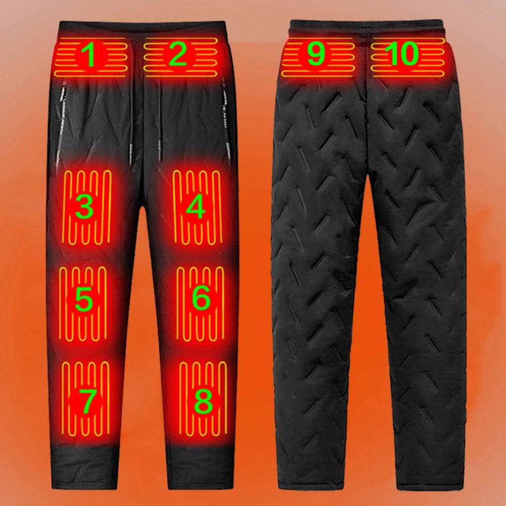 Heated Trousers Unisex 10 Zones