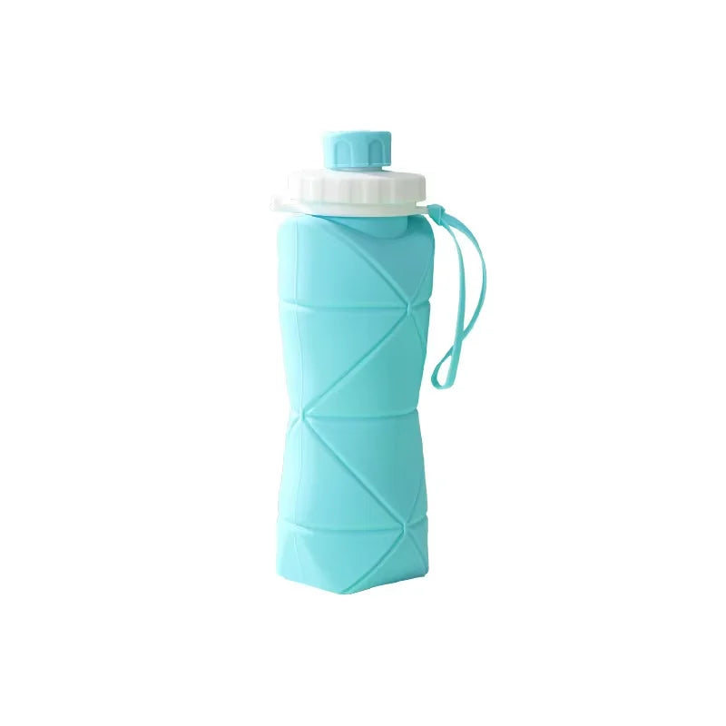 Drinking Bottles 600ml Folding Reusable