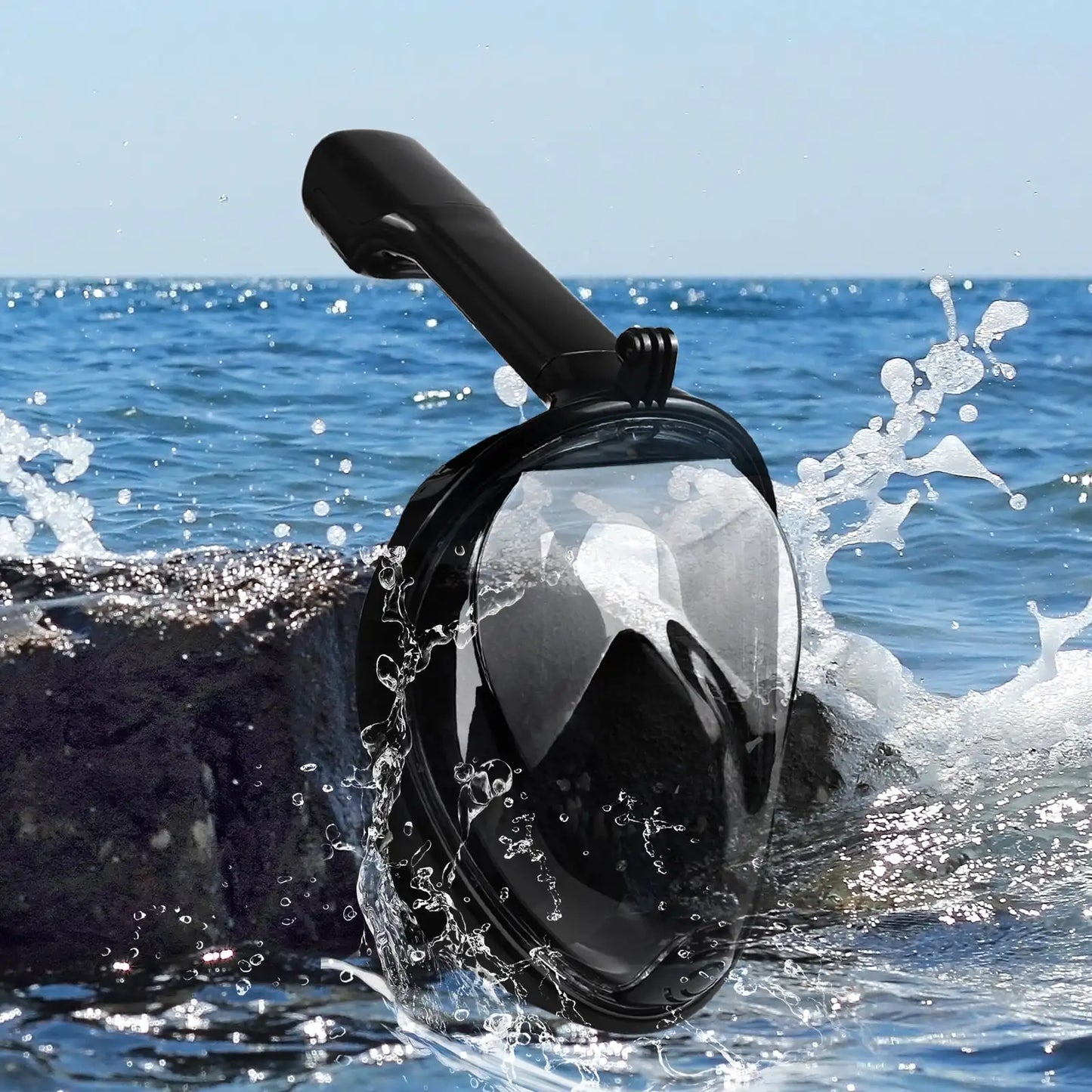 Full View Face Mask Snorkel Set
