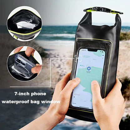 Dry Bag with Shoulder Strap & Phone Touch